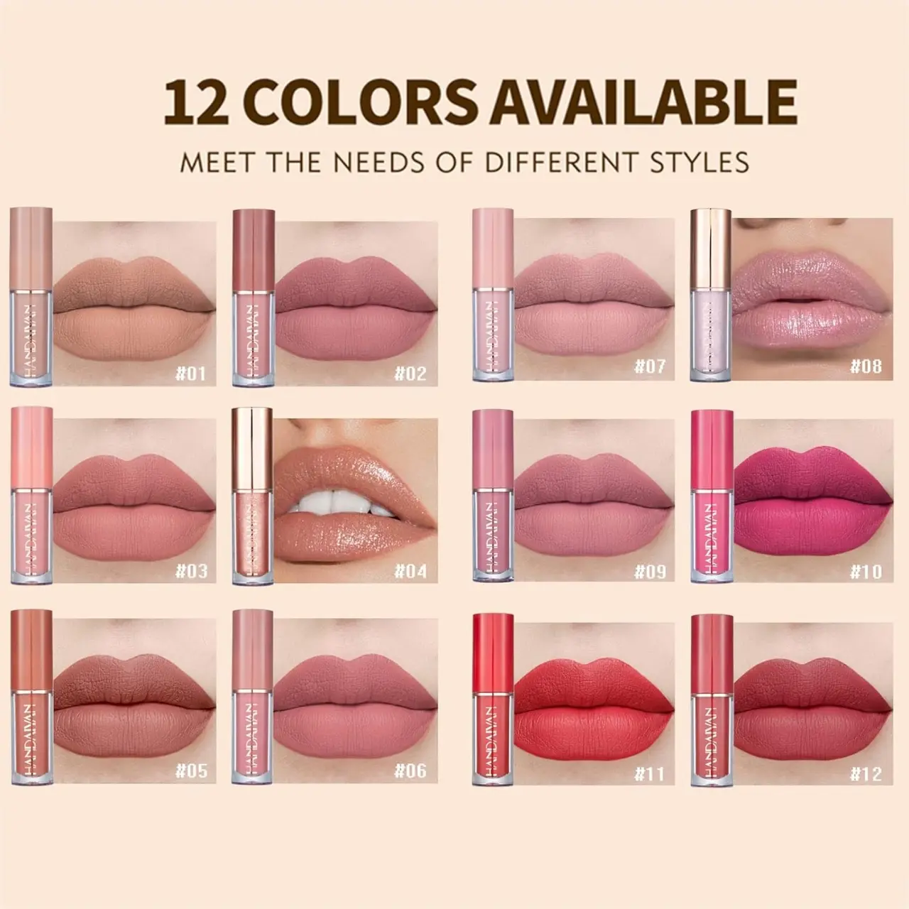 1140957_handaiyan-12-color-matte-liquid-lipstick-set-long-lasting-smudge-proof-25ml-lip-gloss-set-matte-pear