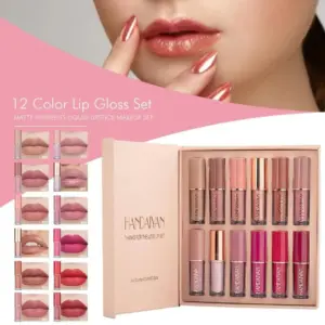 Handaiyan 12 Color Matte Liquid Lipstick Set
