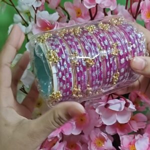Kashmiri Bangles (Purple)+Kajal-Free