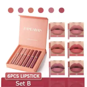 Handaiyan 6pcs Matte Lipstick (SET B)